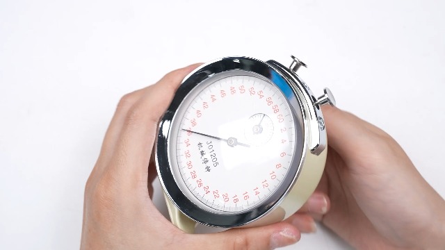 Amazon.co.jp: 機械式ストップウォッチ、ラウンドダイヤル 0.2 秒 60